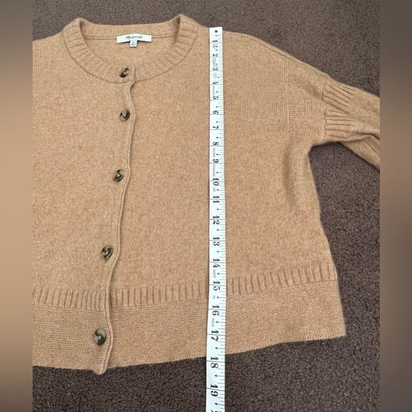 Madewell Clemence Wool Blend Cropped Cardigan - Picture 11 of 11